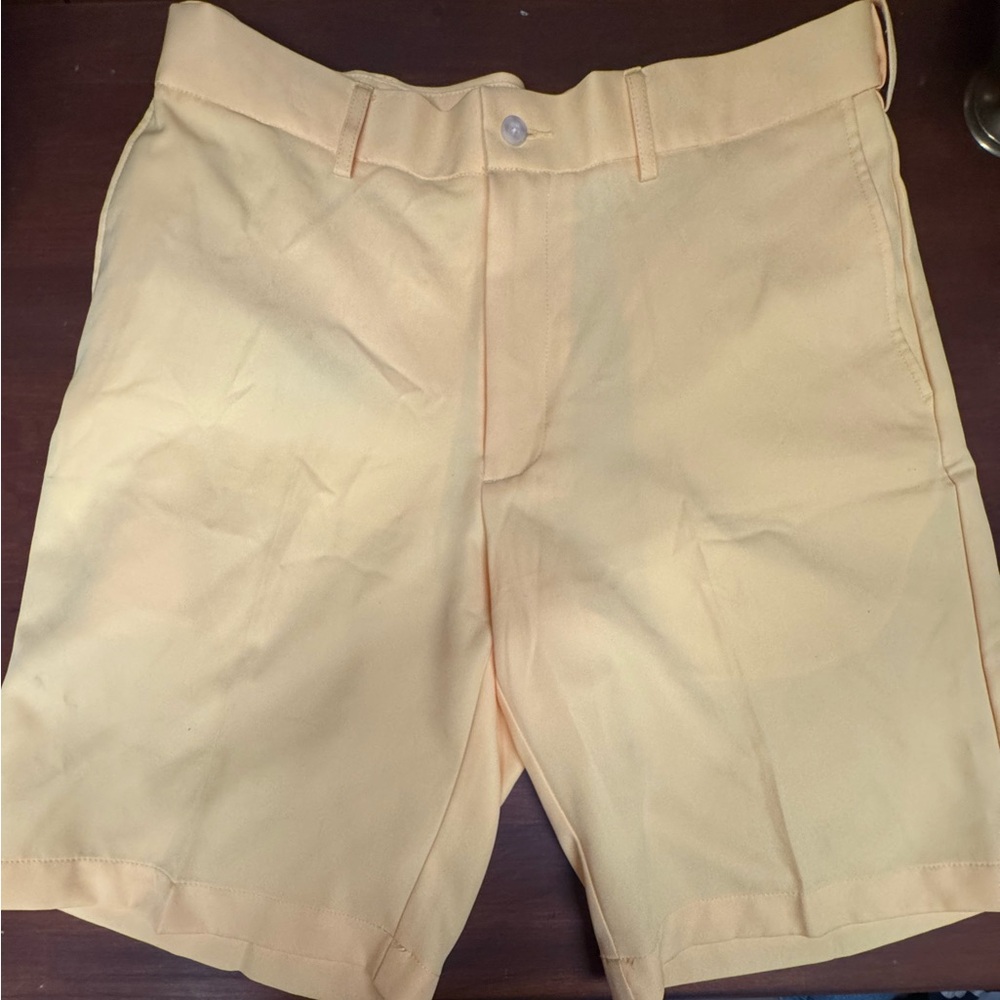 Men's Yellow ProTour Golf Shorts